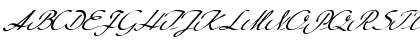 FZ SCRIPT 20 ITALIC Normal Font