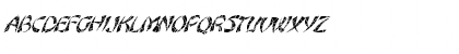 FZ UNIQUE 22 CRACKED ITALIC Normal Font