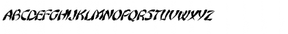 FZ UNIQUE 22 MANGLED ITALIC Normal Font