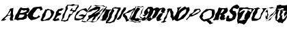 FZ WACKY 50 ITALIC Normal Font