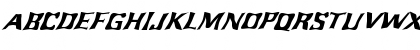 FZ WARPED 43 ITALIC Normal Font