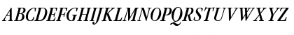 Garamond Condensed Italic Font