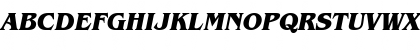 Gazette Bold Italic Font