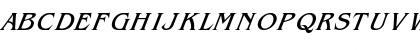 Gazette Italic Font