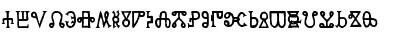 Glagolitic AOE Regular Font