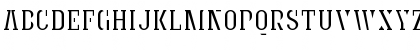 GraniteSemiStencilLight Regular Font