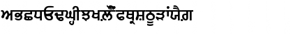 GurbaniAkharThick Regular Font