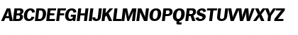 HamburgSerial-Xbold Italic Font