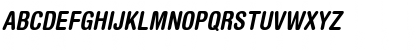 HelveticaRounded-Condensed BoldItalic Font