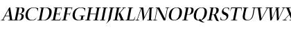 Horn Wide Italic Font