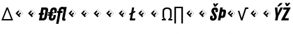 Hydra-BoldItalicExpert Regular Font