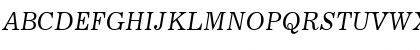 JournalCTT Italic Font