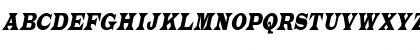 Latin-Condensed Italic Font
