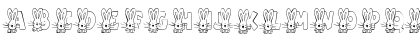 LD Bunnies Regular Font