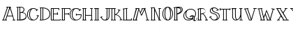 LD Double Line Regular Font