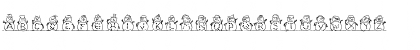 LD Frosty Friendz Regular Font