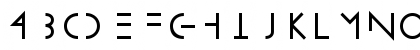 LinearusCentSix Regular Font