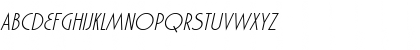 Marquisette BTN Light Oblique Font