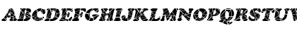 Marshmallow Cracked Italic Font