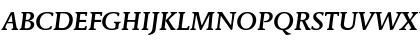 MendozaITCMedium RomanItalic Font