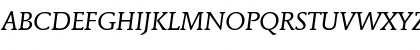 MendozaRomanITCOS-Book BookItalic Font