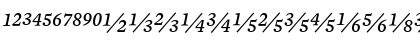 Mercury Numeric G2 Italic Font