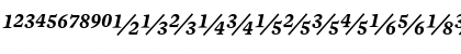 Mercury Numeric G3 SemiBold Italic Font