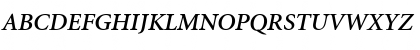 Minion Cyrillic Semibold Italic Font