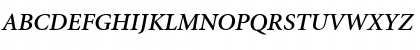 Minion LT Bold Italic Font