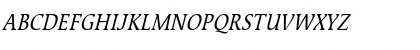 Mirror Condensed Italic Font