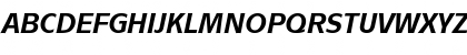 MixageITC Bold Italic Font