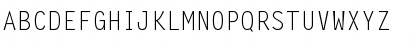 Monospaced Regular Font