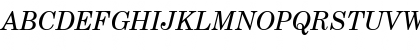 NewMilleniumSchlbkSH Italic Font