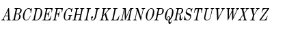 Annual Thin Italic Font