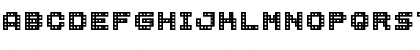 BM block A15 Font