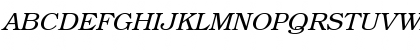 Bookman Italic Font