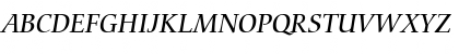 Carmina Md BT Medium Italic Font