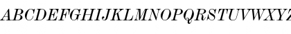 DeVinne Txt BT Italic Font