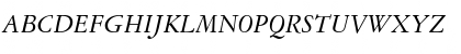 Garamond Reprise SSi Italic Font