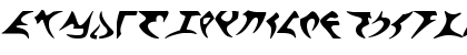 Klingon Regular Font