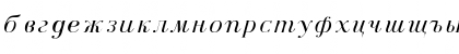 BodoniCyrillic RegularItalic Font