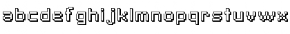 SF Pixelate Shaded Regular Font