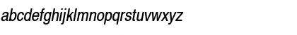 Swiss 721 Narrow SWA Oblique Font