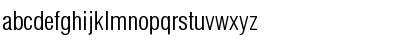 AGLettericaLightCondensedC Regular Font