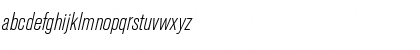 Akzidenz-Grotesk BQ Light Condensed Italic Font