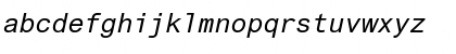 Arial Monospaced MT Std Oblique Font