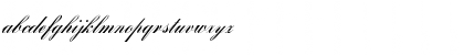 Bank Script Joining D Regular Font