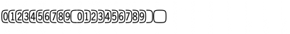 DoubleDigits SuperSquare Font