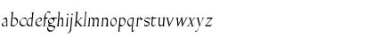 Gill Facia MT Std Italic Display Font