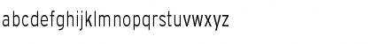 Interstate Cond Mono - Lgt Regular Font